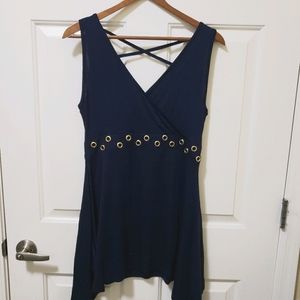 Navy blue tunic S